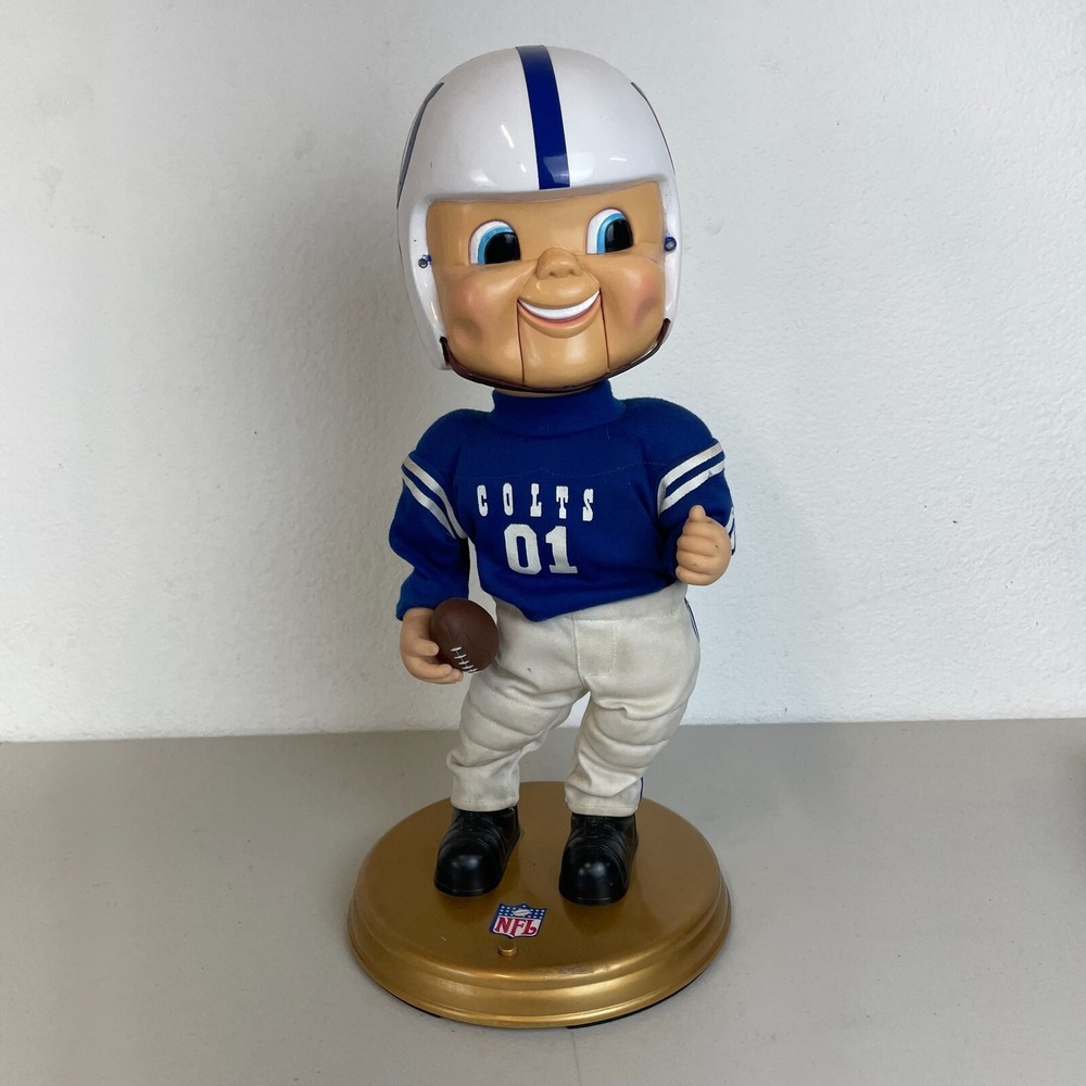 Indianapolis Colts Rockin Randall Hank Williams Jr Singing Football Doll Figure